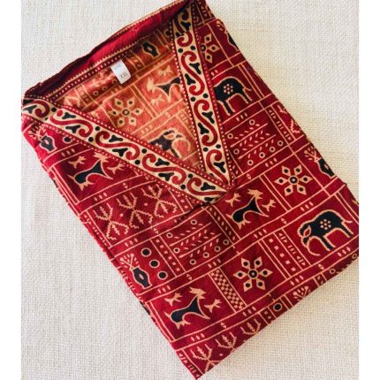 Pure Cotton Ajrakh  Kurtis XXL  size  Only